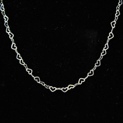 Cadena de corazones